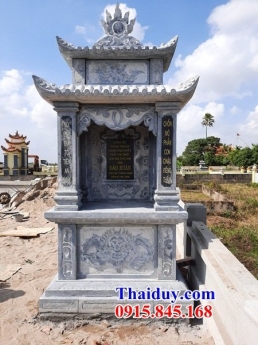 38 Lăng mộ đẹp phú yên - mộ hai mái bằng đá khối