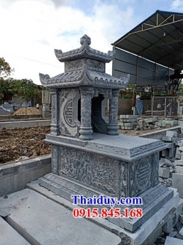 38 Lăng mộ đẹp phú yên - mộ hai mái bằng đá khối