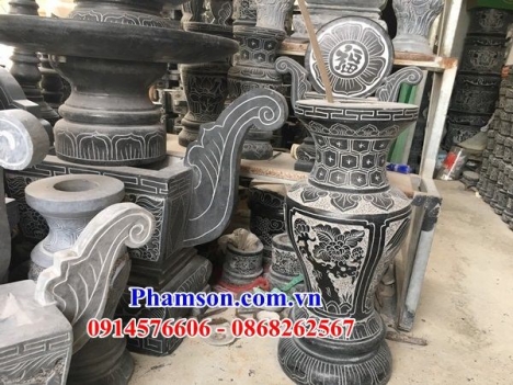 015 Bát lư hương đá đẹp bến tre - mẫu lư hương bằng đá
