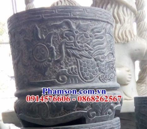 015 Bát lư hương đá đẹp bến tre - mẫu lư hương bằng đá