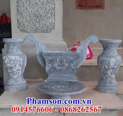 015 Bát lư hương đá đẹp bến tre - mẫu lư hương bằng đá