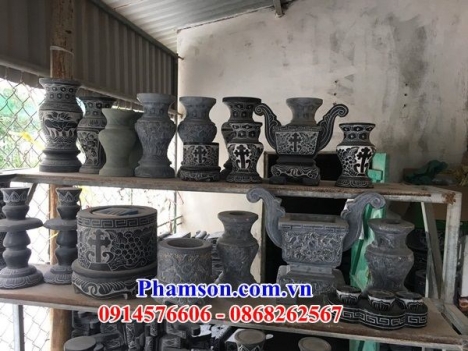015 Bát lư hương đá đẹp bến tre - mẫu lư hương bằng đá