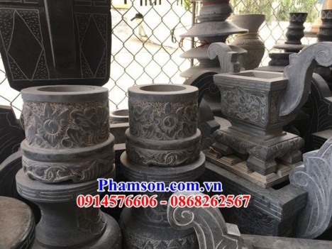 015 Bát lư hương đá đẹp bến tre - mẫu lư hương bằng đá