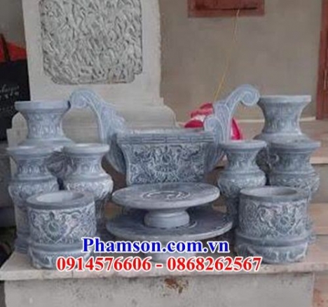 015 Bát lư hương đá đẹp bến tre - mẫu lư hương bằng đá