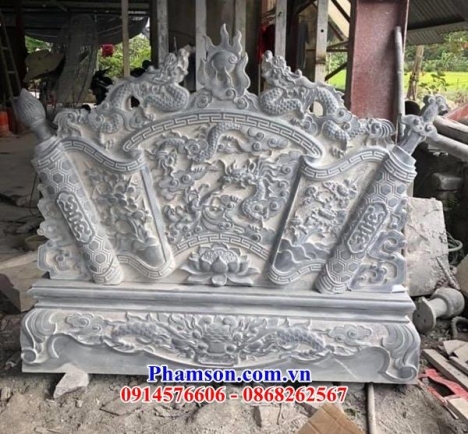 990 cuốn thư đá đẹp lai châu - tắc môn - bức bình phong đá