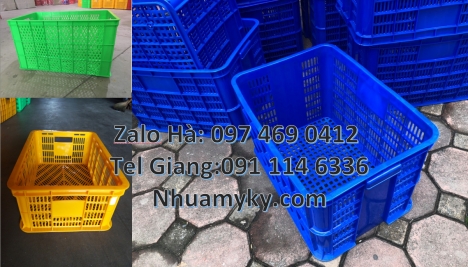 Giỏ đựng trái cây, Rổ nhựa, Sóng Nhựa Công Nghiệp, Sóng Bít, Sóng Hở, Rổ Nhựa Công Nghiệp. Giá Bán t