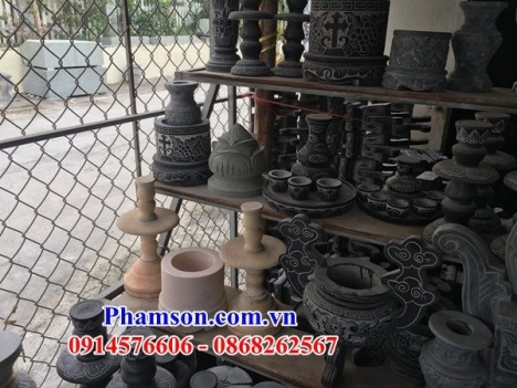 015 Bát lư hương đá đẹp bến tre - mẫu lư hương bằng đá