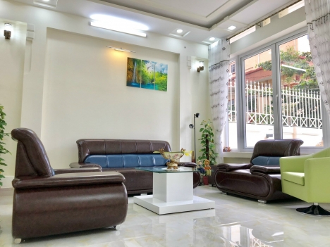 BÁN BIỆT THỰ 1 TRỆT 3 LẦU MẶT TIỀN ĐƯỜNG KIẾN TẠO 160M2 (8X20)