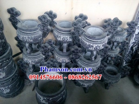 015 Bát lư hương đá đẹp bến tre - mẫu lư hương bằng đá