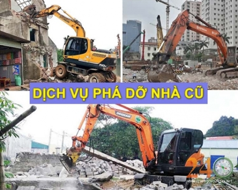 Đập Phá Tháo Dỡ Nhà Cũ Tphcm