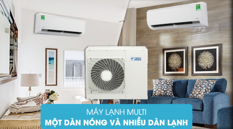 Bán giá sỉ và Cung cấp Máy lạnh Multi Mitsubishi Heavy mẹ bồng con bao rẻ
