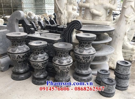 015 Bát lư hương đá đẹp bến tre - mẫu lư hương bằng đá
