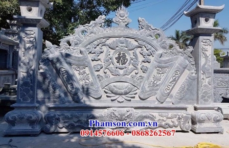 990 cuốn thư đá đẹp lai châu - tắc môn - bức bình phong đá