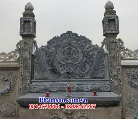 990 cuốn thư đá đẹp lai châu - tắc môn - bức bình phong đá