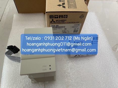 FX3U-4DA | Module mở rộng | Mitsubishi | chính hãng