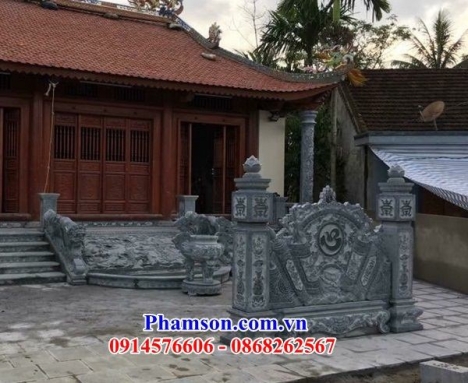 990 cuốn thư đá đẹp lai châu - tắc môn - bức bình phong đá
