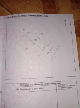 Bán lô đất 110m2 mặt đường phù hợp kinh doanh,xã Huống Thượng,huyện Đồng Hỷ