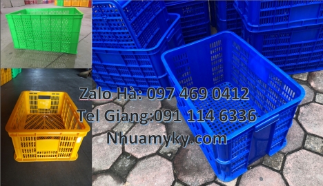 Giỏ đựng trái cây, Rổ nhựa, Sóng Nhựa Công Nghiệp, Sóng Bít, Sóng Hở, Rổ Nhựa Công Nghiệp. Giá Bán t
