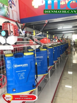 Máy phun khử trùng chạy điện- Bình xịt điện Tomikama HLC 20L hàng chất lượng giao toàn quốc