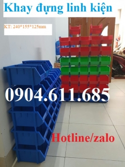 Khay đựng linh kiện, khay đựng linh kiện A6, khay đựng phụ tùng, kệ dụng cụ, hộp nhựa đựng ốc vít