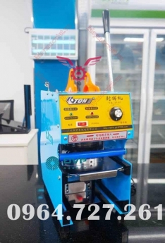 Bán máy dập nắp ly trà sữa gạt tay C25