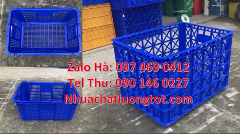 Sóng nhựa bít 1T9, Khay nhựa Đựng Thực Phẩm, Thùng Nhựa Đặc Có Nắp, Sóng nhựa 26 bánh xe, Thùng nhựa