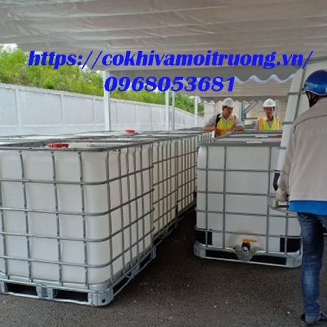 Tank IBC nhựa 1000L cũ