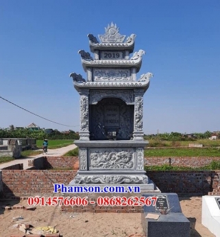 73 lăng thờ chung đẹp kiên giang  - nhà mồ bằng đá