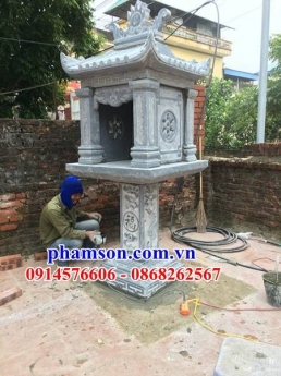 548 Cây hương đá đep - miếu thờ thần linh