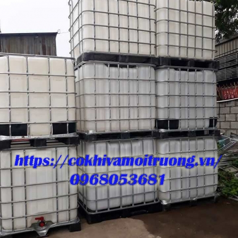 Tank IBC nhựa 1000L cũ