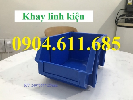 Khay đựng linh kiện, khay đựng linh kiện A6, khay đựng phụ tùng, kệ dụng cụ, hộp nhựa đựng ốc vít