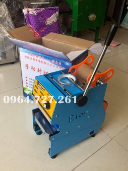 Bán máy dập nắp ly trà sữa gạt tay C25