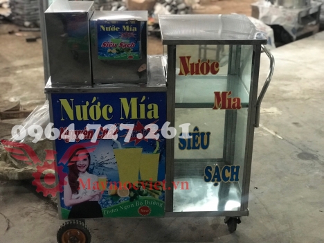 Bán nhanh Máy ép mía siêu sạch có tủ kính 1500W