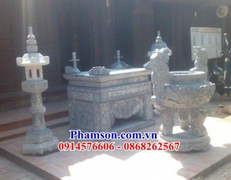006 Bàn lễ đá đẹp lâm đồng - thiết kế bàn lễ bằng đá