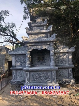 73 lăng thờ chung đẹp kiên giang  - nhà mồ bằng đá