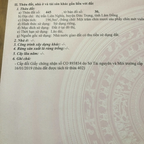 Bán Đất Cao Bá Quát 3,8 Tỷ 2 mặt tiền 10x20m DT 196,9m2 Full Thổ Cư