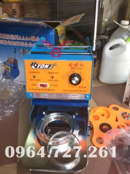 Bán máy dập nắp ly trà sữa gạt tay C25