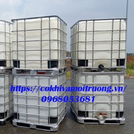 Tank IBC nhựa 1000L cũ
