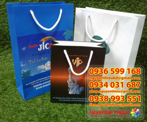 Nơi làm túi giấy quà tặng, làm túi giấy theo yêu cầu,