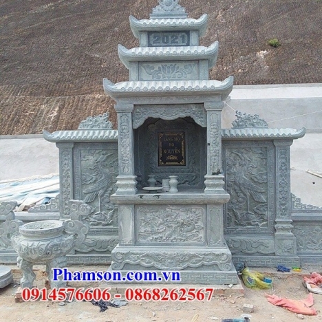 73 lăng thờ chung đẹp kiên giang  - nhà mồ bằng đá