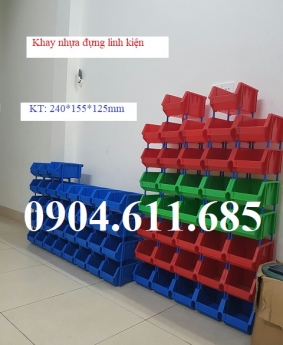 Khay đựng linh kiện, khay đựng linh kiện A6, khay đựng phụ tùng, kệ dụng cụ, hộp nhựa đựng ốc vít