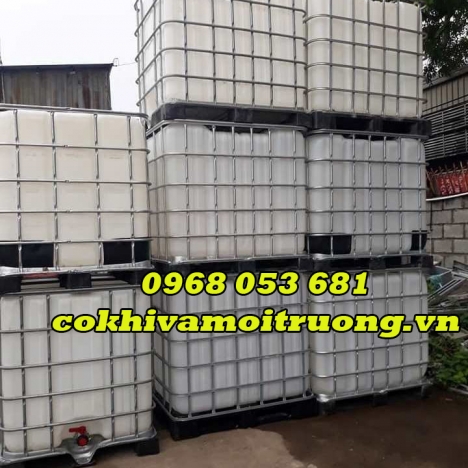 TANK IBC NHỰA 1000 LÍT – ĐÃ QUA SỬ DỤNG