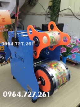 Bán máy dập nắp ly trà sữa gạt tay C25