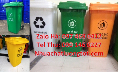 thùng rác 80l, Thùng rác 120l 240l hdpe, thùng rác 60l, Thùng rác đạp chân 20l, Thùng rác 120l