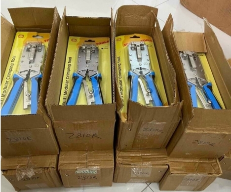 Kìm bấm mạng CAT6 TL-2810R chuẩn hãng thép không gỉ