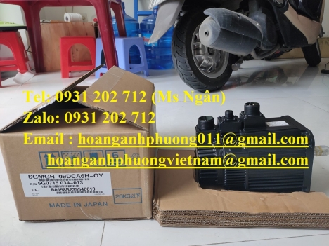 SGMGH-09DCA6H-OY | Động cơ Ac Servo | Yaskawa | giá tốt