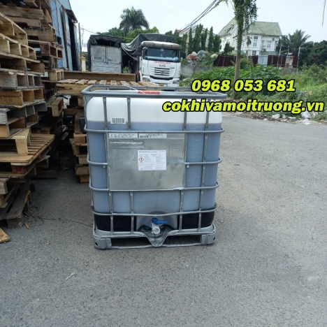 BỒN NHỰA IBC 1000 LÍT – HÀNG ĐÃ QUA SỬ DỤNG
