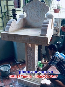 64 Miếu thờ đá đẹp bắc kạn - cây hương thờ ông thiên