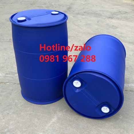Thùng nhựa 220 lít ,thùng phuy nhựa 220 l