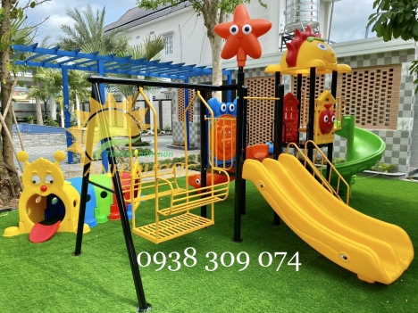 Cầu trượt liên hoàn nhập khẩu của Ánh Dương